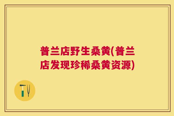 普兰店野生桑黄(普兰店发现珍稀桑黄资源) 普兰店野生桑黄(普兰店发现珍稀桑黄资源)