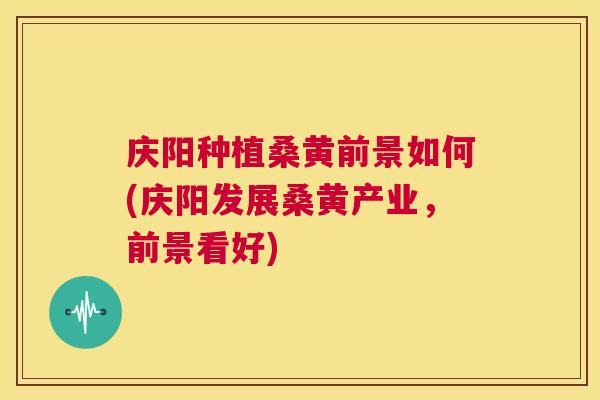 庆阳种植桑黄前景如何(庆阳发展桑黄产业,前景看好) 庆阳种植桑黄前景如何(庆阳发展桑黄产业,前景看好)