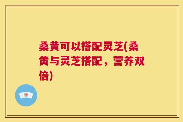 桑黄可以搭配灵芝(桑黄与灵芝搭配,营养双倍) 桑黄可以搭配灵芝(桑黄与灵芝搭配,营养双倍)