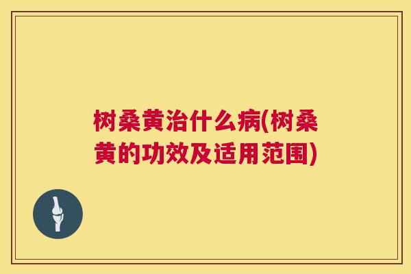 树桑黄什么(树桑黄的功效及适用范围) 树桑黄什么(树桑黄的功效及适用范围)
