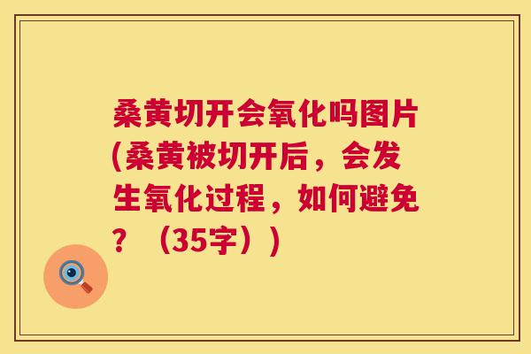 桑黄切开会氧化吗图片(桑黄被切开后,会发生氧化过程,如何避免?(35字)) 桑黄切开会氧化吗图片(桑黄被切开后,会发生氧化过程,如何避免?(35字))