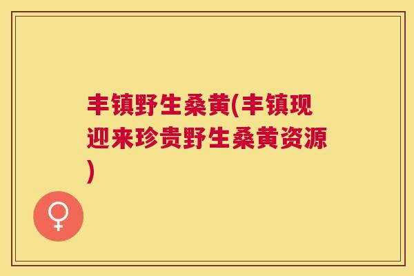 丰镇野生桑黄(丰镇现迎来珍贵野生桑黄资源) 丰镇野生桑黄(丰镇现迎来珍贵野生桑黄资源)