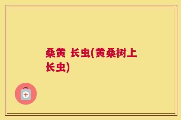 桑黄 长虫(黄桑树上长虫) 桑黄 长虫(黄桑树上长虫)