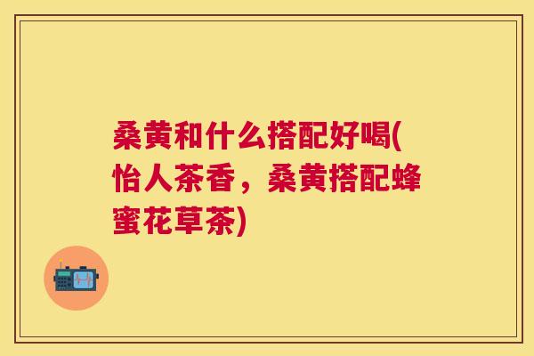 桑黄和什么搭配好喝(怡人茶香,桑黄搭配蜂蜜花草茶) 桑黄和什么搭配好喝(怡人茶香,桑黄搭配蜂蜜花草茶)