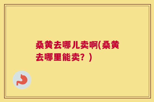 桑黄去哪儿卖啊(桑黄去哪里能卖?) 桑黄去哪儿卖啊(桑黄去哪里能卖?)