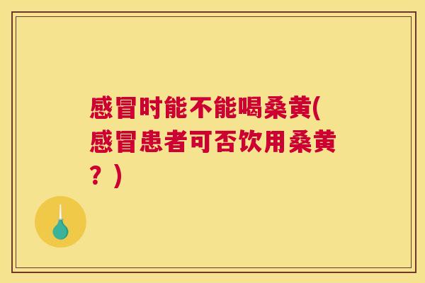 时能不能喝桑黄(患者可否饮用桑黄?) 时能不能喝桑黄(患者可否饮用桑黄?)