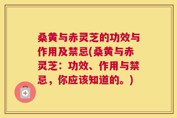 桑黄与赤灵芝的功效与作用及禁忌(桑黄与赤灵芝:功效、作用与禁忌,你应该知道的。) 桑黄与赤灵芝的功效与作用及禁忌(桑黄与赤灵芝:功效、作用与禁忌,你应该知道的。)