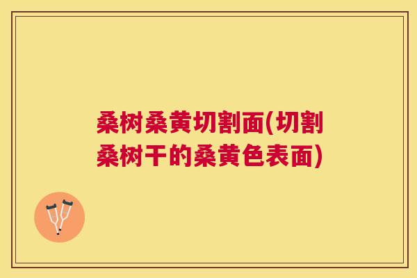 桑树桑黄切割面(切割桑树干的桑黄色表面) 桑树桑黄切割面(切割桑树干的桑黄色表面)