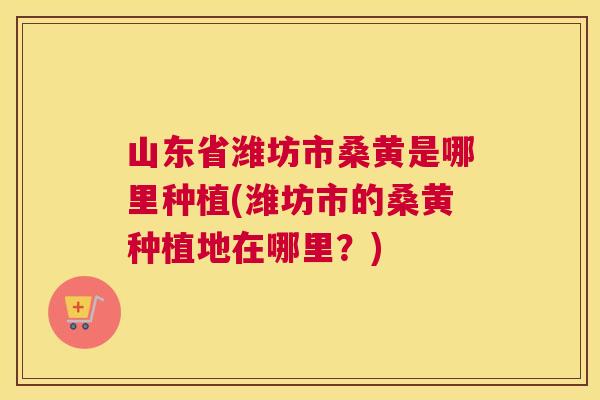 山东省潍坊市桑黄是哪里种植(潍坊市的桑黄种植地在哪里?) 山东省潍坊市桑黄是哪里种植(潍坊市的桑黄种植地在哪里?)