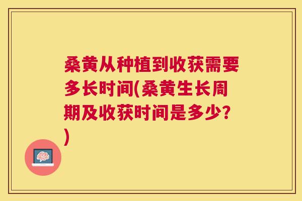 桑黄从种植到收获需要多长时间(桑黄生长周期及收获时间是多少?) 桑黄从种植到收获需要多长时间(桑黄生长周期及收获时间是多少?)