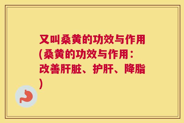又叫桑黄的功效与作用(桑黄的功效与作用:改善、、) 又叫桑黄的功效与作用(桑黄的功效与作用:改善、、)