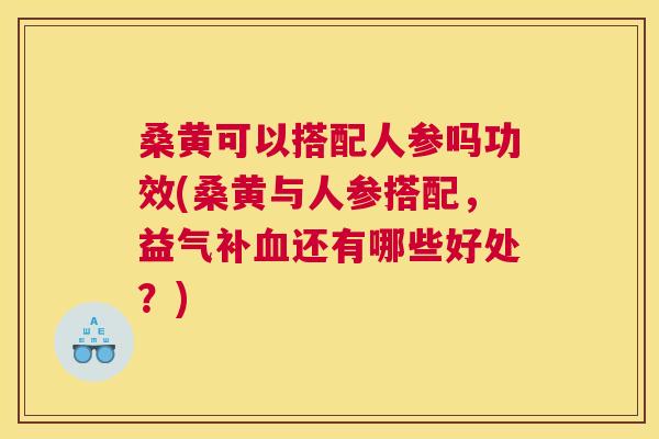 桑黄可以搭配人参吗功效(桑黄与人参搭配,益气补还有哪些好处?) 桑黄可以搭配人参吗功效(桑黄与人参搭配,益气补还有哪些好处?)