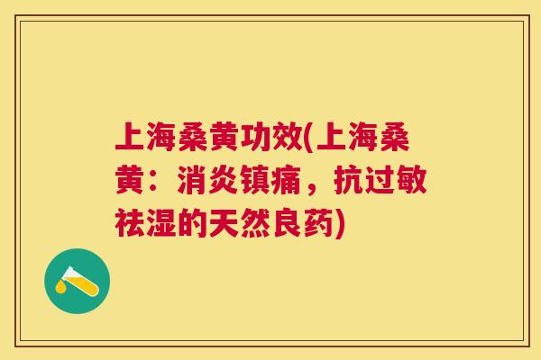 上海桑黄功效(上海桑黄:,抗祛湿的天然良药) 上海桑黄功效(上海桑黄:,抗祛湿的天然良药)