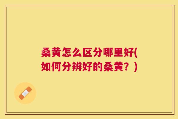 桑黄怎么区分哪里好(如何分辨好的桑黄?) 桑黄怎么区分哪里好(如何分辨好的桑黄?)