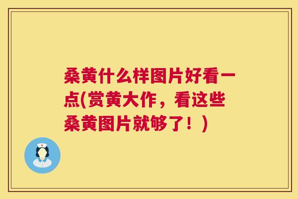 桑黄什么样图片好看一点(赏黄大作,看这些桑黄图片就够了!) 桑黄什么样图片好看一点(赏黄大作,看这些桑黄图片就够了!)