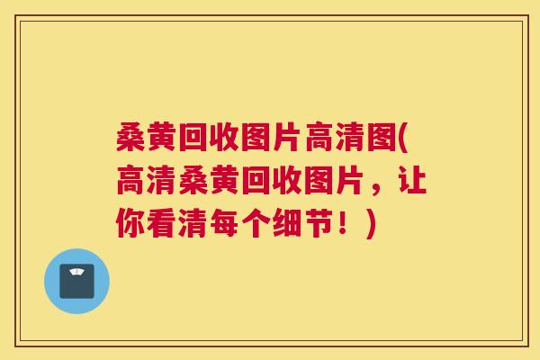 桑黄回收图片高清图(高清桑黄回收图片,让你看清每个细节!) 桑黄回收图片高清图(高清桑黄回收图片,让你看清每个细节!)