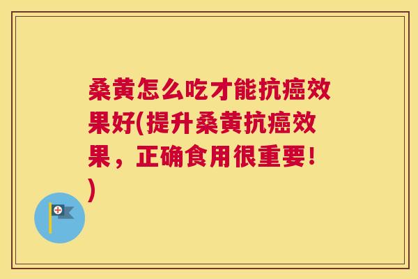 桑黄怎么吃才能抗效果好(提升桑黄抗效果，正确食用很重要！)