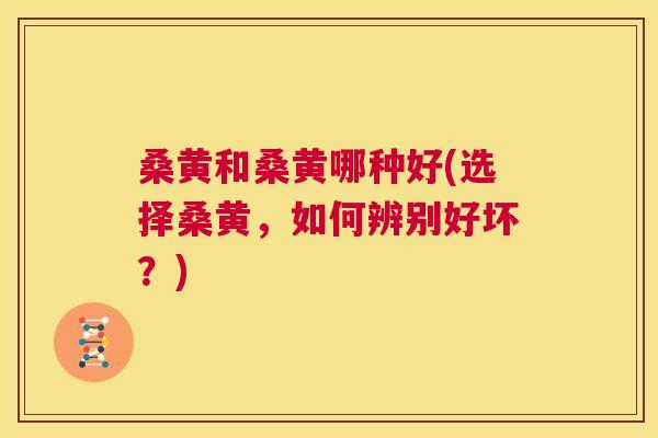 桑黄和桑黄哪种好(选择桑黄,如何辨别好坏?) 桑黄和桑黄哪种好(选择桑黄,如何辨别好坏?)
