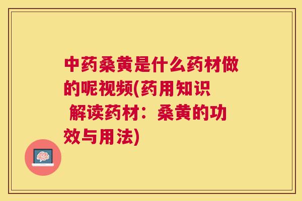 桑黄是什么药材做的呢视频(药用知识 解读药材:桑黄的功效与用法) 桑黄是什么药材做的呢视频(药用知识 解读药材:桑黄的功效与用法)