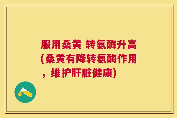 服用桑黄 转氨酶升高(桑黄有降转氨酶作用,维护健康) 服用桑黄 转氨酶升高(桑黄有降转氨酶作用,维护健康)