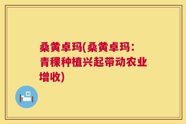 桑黄卓玛(桑黄卓玛:青稞种植兴起带动农业增收) 桑黄卓玛(桑黄卓玛:青稞种植兴起带动农业增收)