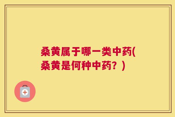 桑黄属于哪一类(桑黄是何种?) 桑黄属于哪一类(桑黄是何种?)