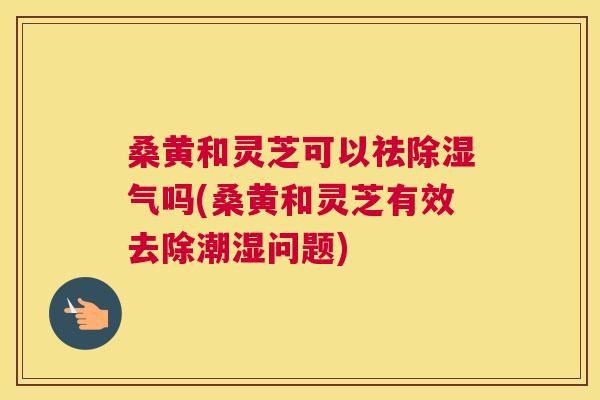 桑黄和灵芝可以祛除湿气吗(桑黄和灵芝有效去除潮湿问题) 桑黄和灵芝可以祛除湿气吗(桑黄和灵芝有效去除潮湿问题)