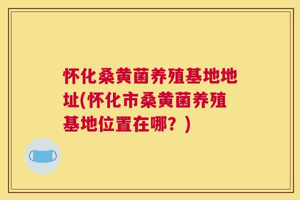 怀化桑黄菌养殖基地地址(怀化市桑黄菌养殖基地位置在哪？)