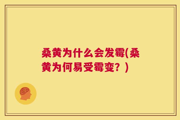 桑黄为什么会发霉(桑黄为何易受霉变?) 桑黄为什么会发霉(桑黄为何易受霉变?)