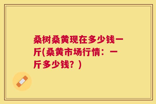 桑树桑黄现在多少钱一斤(桑黄市场行情:一斤多少钱?) 桑树桑黄现在多少钱一斤(桑黄市场行情:一斤多少钱?)