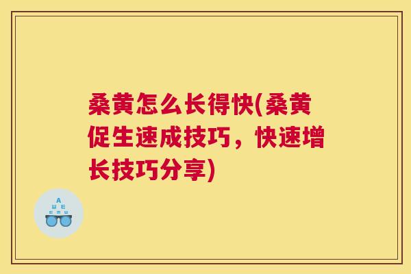 桑黄怎么长得快(桑黄促生速成技巧,快速增长技巧分享) 桑黄怎么长得快(桑黄促生速成技巧,快速增长技巧分享)