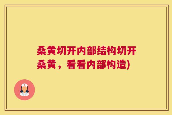 桑黄切开内部结构切开桑黄,看看内部构造) 桑黄切开内部结构切开桑黄,看看内部构造)