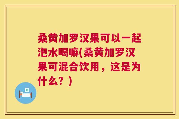 桑黄加罗汉果可以一起泡水喝嘛(桑黄加罗汉果可混合饮用,这是为什么?) 桑黄加罗汉果可以一起泡水喝嘛(桑黄加罗汉果可混合饮用,这是为什么?)