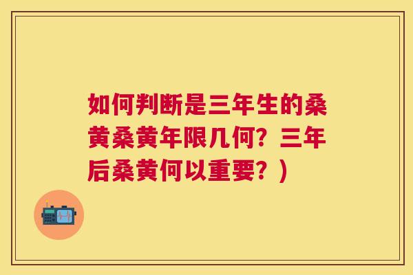 如何判断是三年生的桑黄桑黄年限几何?三年后桑黄何以重要?) 如何判断是三年生的桑黄桑黄年限几何?三年后桑黄何以重要?)