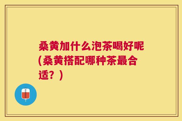 桑黄加什么泡茶喝好呢(桑黄搭配哪种茶合适?) 桑黄加什么泡茶喝好呢(桑黄搭配哪种茶合适?)