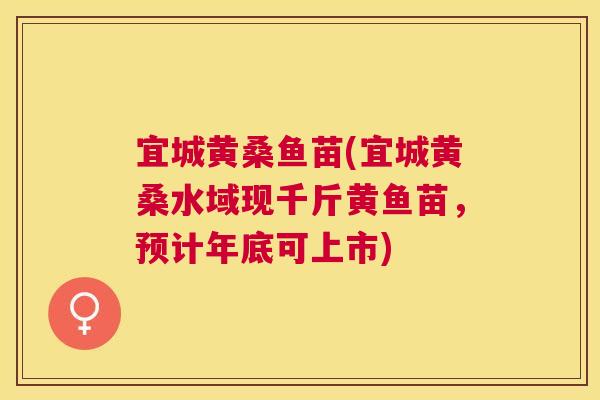 宜城黄桑鱼苗(宜城黄桑水域现千斤黄鱼苗,预计年底可上市) 宜城黄桑鱼苗(宜城黄桑水域现千斤黄鱼苗,预计年底可上市)