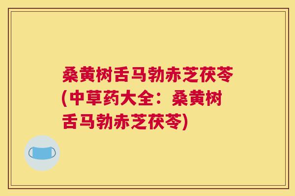 桑黄树舌马勃赤芝茯苓(中草药大全:桑黄树舌马勃赤芝茯苓) 桑黄树舌马勃赤芝茯苓(中草药大全:桑黄树舌马勃赤芝茯苓)