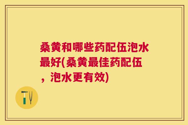 桑黄和哪些药配伍泡水好(桑黄佳药配伍,泡水更有效) 桑黄和哪些药配伍泡水好(桑黄佳药配伍,泡水更有效)