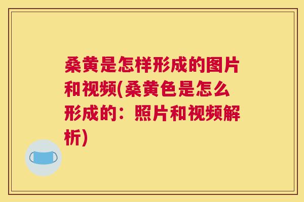 桑黄是怎样形成的图片和视频(桑黄色是怎么形成的:照片和视频解析) 桑黄是怎样形成的图片和视频(桑黄色是怎么形成的:照片和视频解析)