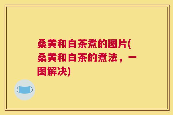 桑黄和白茶煮的图片(桑黄和白茶的煮法,一图解决) 桑黄和白茶煮的图片(桑黄和白茶的煮法,一图解决)
