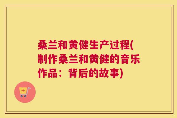 桑兰和黄健生产过程(制作桑兰和黄健的音乐作品:背后的故事) 桑兰和黄健生产过程(制作桑兰和黄健的音乐作品:背后的故事)