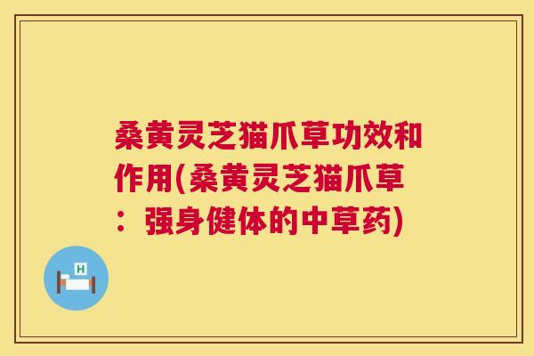 桑黄灵芝猫爪草功效和作用(桑黄灵芝猫爪草:强身健体的中草药) 桑黄灵芝猫爪草功效和作用(桑黄灵芝猫爪草:强身健体的中草药)