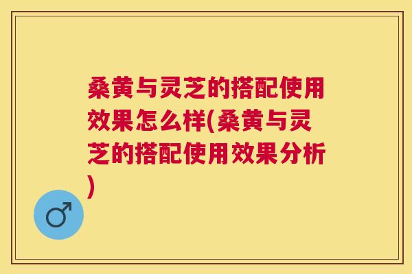 桑黄与灵芝的搭配使用效果怎么样(桑黄与灵芝的搭配使用效果分析) 桑黄与灵芝的搭配使用效果怎么样(桑黄与灵芝的搭配使用效果分析)