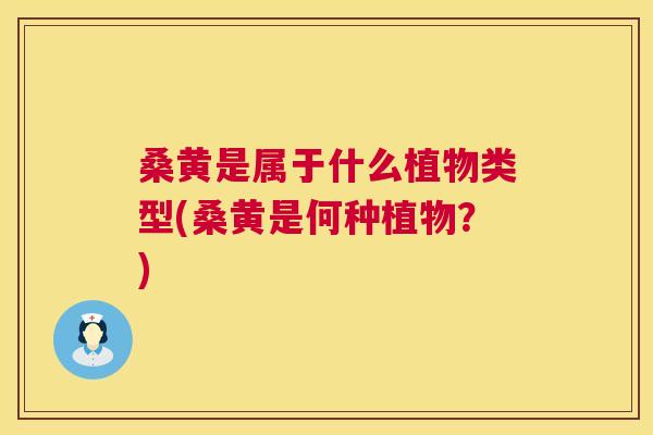 桑黄是属于什么植物类型(桑黄是何种植物?) 桑黄是属于什么植物类型(桑黄是何种植物?)