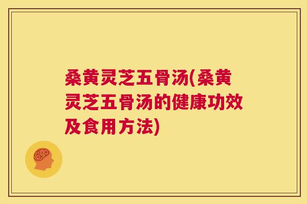 桑黄灵芝五骨汤(桑黄灵芝五骨汤的健康功效及食用方法) 桑黄灵芝五骨汤(桑黄灵芝五骨汤的健康功效及食用方法)