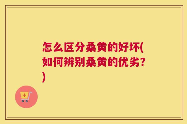 怎么区分桑黄的好坏(如何辨别桑黄的优劣？)