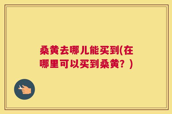 桑黄去哪儿能买到(在哪里可以买到桑黄?) 桑黄去哪儿能买到(在哪里可以买到桑黄?)