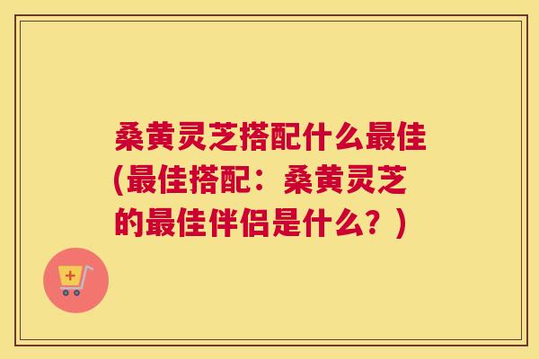 桑黄灵芝搭配什么佳(佳搭配:桑黄灵芝的佳伴侣是什么?) 桑黄灵芝搭配什么佳(佳搭配:桑黄灵芝的佳伴侣是什么?)