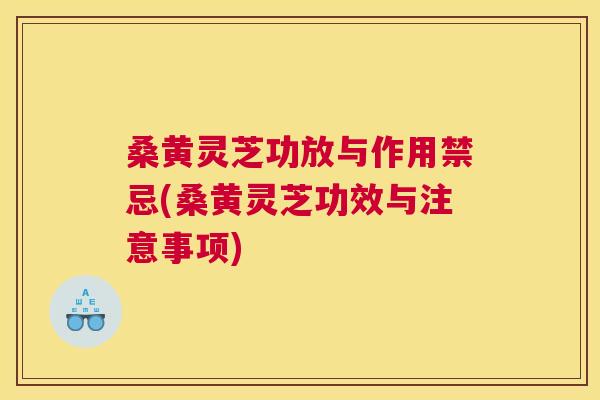 桑黄灵芝功放与作用禁忌(桑黄灵芝功效与注意事项) 桑黄灵芝功放与作用禁忌(桑黄灵芝功效与注意事项)