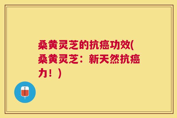 桑黄灵芝的抗功效(桑黄灵芝:新天然抗力!) 桑黄灵芝的抗功效(桑黄灵芝:新天然抗力!)